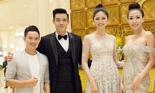 Á hậu Thanh Tú khoe sắc bên MC điển trai của chung kết Miss Grand