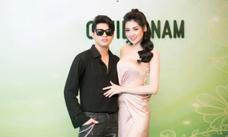 Á hậu Tú Anh vai trần gợi cảm, sánh vai Noo Phước Thịnh