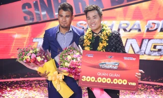 Nguyên Khang vượt qua cầu thủ Phan Thanh Bình giành ngôi quán quân.