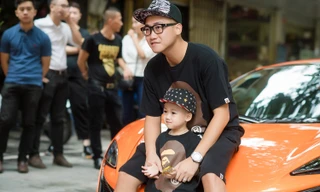 Chồng đại gia lái siêu xe 16 tỉ tới chúc mừng Ngọc Thạch lên chức bà chủ