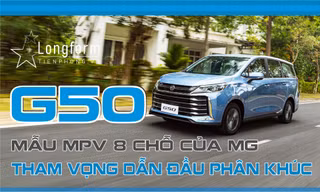 G50 - Mẫu MPV 8 chỗ của MG tham vọng dẫn đầu phân khúc