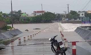 Quảng Ninh mưa lớn, nhiều địa phương ngập lụt