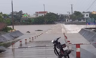 Quảng Ninh mưa lớn, nhiều địa phương ngập lụt