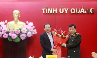 Chỉ định Thiếu tướng Đinh Văn Nơi tham gia Ban Thường vụ Tỉnh ủy Quảng Ninh
