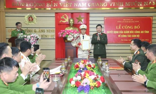 Công an tỉnh Quảng Ninh điều động, bổ nhiệm nhiều vị trí chủ chốt