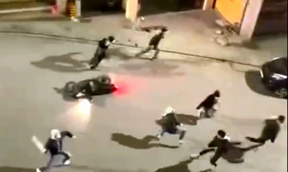 Nhóm đối tượng hỗn chiến gây náo loạn thành phố Hạ Long lúc nửa đêm