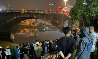 Hiện trường vụ xe bán tải rơi sông Ka Long khiến 2 người chết