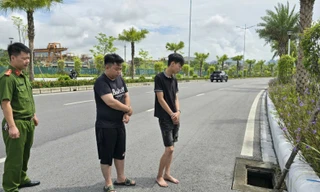 Bắt nhóm bảo vệ gây ra hàng loạt vụ trộm nắp cống trên đường bao biển