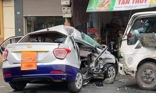 Tai nạn liên hoàn trên quốc lộ 18A khiến 7 người thương vong