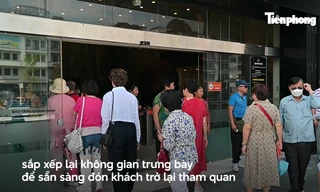 Bảo tàng Quảng Ninh ngày đầu mở cửa sau bão số 3