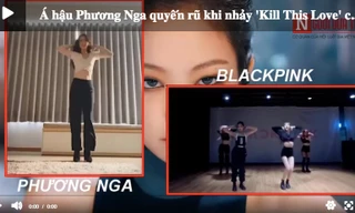 Á hậu Phương Nga gây sốt khi khoe khả năng vũ đạo nhảy sexy dance 