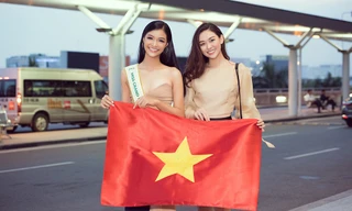 Á hậu Kiều Loan gây náo loạn sân bay khi sang Venezuela dự thi Miss Grand 2019