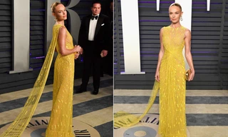Minh tinh Kate Bosworth diện váy xuyên thấu của Công Trí dự tiệc Oscar
