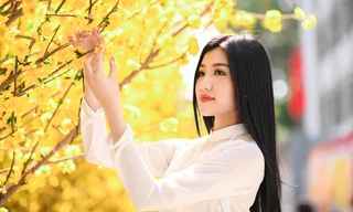 Diễn viên 'Cả một đời ân oán' xuống phố Tết, hé lộ sắp đi thi sắc đẹp