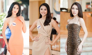 Tường Linh, Đào Hà và dàn người đẹp quen mặt gợi cảm dự thi Hoa hậu Hoàn vũ VN