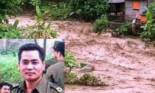 Liệt sĩ Thao Văn Súa, hy sinh khi đi nắm bắt tình hình mưa lũ trong cơn bão số 3. (Ảnh: Vietnamnet).