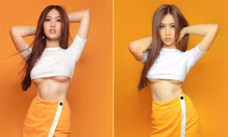 Nhật Hà khoe vòng 1 táo bạo sau khi trở về từ Hoa hậu chuyển giới 2019