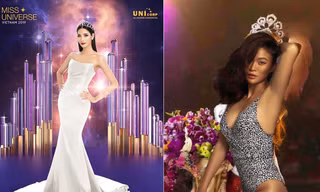 Hoàng Thuỳ được xướng tên, fans chế ảnh Mâu Thuỷ đội vương miện Miss Universe
