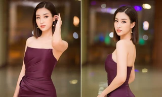 Hoa hậu Mỹ Linh vai trần gợi cảm làm giám khảo Người đẹp Kinh Bắc