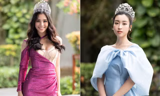 Hoa hậu Tiểu Vy - Mỹ Linh đội vương miện kiêu sa, khoe nhan sắc tựa 'nữ thần'