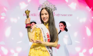 Giọng ca Sao Mai đăng quang Hoa hậu áo dài Việt Nam 2019