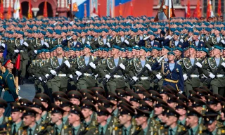 Toàn cảnh lễ duyệt binh kỷ niệm 68 năm Ngày Chiến thắng