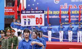 Bắc Giang thành lập 5 đội hình tình nguyện Hè