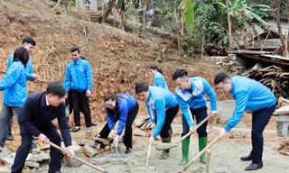 Tỉnh Đoàn Hà Giang ra quân Tháng Thanh niên 2025, lập đội tình nguyện xóa nhà tạm