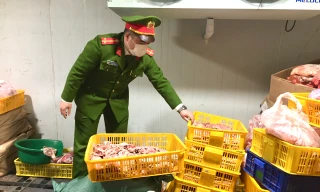 Phát hiện 7 tạ thịt lợn nhiễm dịch tả Châu phi được tích trữ để bán 