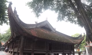 Đình làng Đình Bảng với kiến trúc nhà sàn gỗ độc đáo