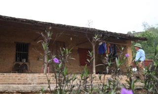 Những ngôi nhà trình tường có từ lâu đời ở bản Bắc Hoa