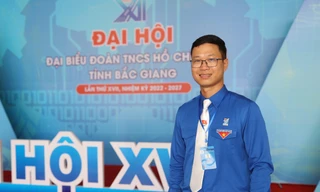 Anh Thân Trung Kiên tái đắc cử Bí thư Tỉnh Đoàn Bắc Giang nhiệm kỳ 2022 - 2027