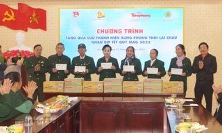Thăm, chúc Tết hội viên Hội Cựu thanh niên xung phong tỉnh Lai Châu