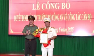 Trà Vinh có tân Phó Giám đốc Công an tỉnh