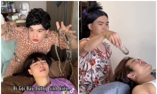 Gội đầu dưỡng sinh kiểu TikToker: Càng gội càng bất ổn, khách phải "xả vai" vì cười xỉu