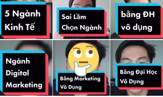 Loạt ngành học "vô dụng" theo lời các TikToker có điểm sàn xét tuyển như thế nào?