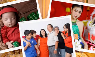 Ngại ra đường hoa chen chúc, chụp hình Tết ở studio nào để có bộ hình đẹp?