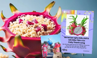 Trend "Lần đầu tiên trái thanh long..." bủa vây đời sống Gen Z, từ đồ ăn tới mỹ phẩm