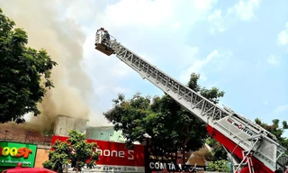 Teen trường Ernst Thalmann kể lại cuộc sơ tán khẩn cấp khỏi vụ cháy đường Nguyễn Thái Học