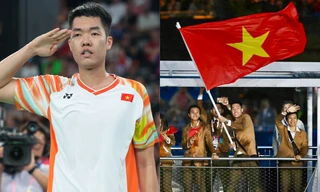 Tay vợt giơ tay chào chiến thắng ở Olympics 2024: Là người vẫy cờ tại lễ khai mạc