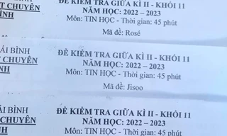 Khi giáo viên là BLINKs chính hiệu ra đề kiểm tra: Đề Jisoo (BLACKPINK) khó nhằn nhất?