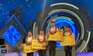 Chung kết Đường Lên Đỉnh Olympia 2022: "Lội ngược dòng" ngoạn mục, Đặng Lê Nguyên Vũ giành Quán quân