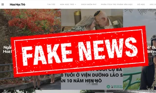 Cảnh báo trang web giả mạo chuyên trang Hoa Học Trò điện tử