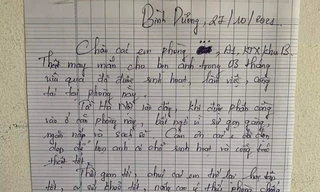 Thư tay của bác sĩ chống dịch gửi sinh viên ở KTX ĐHQG TP.HCM: Quá nhiều sự "cute" ở đây!