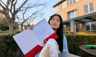 Jenny Huỳnh chuẩn bị nhập học Bắc Đại sau khi theo học trường hạng 6 thế giới