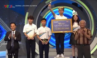 Đường Lên Đỉnh Olympia: Nam sinh Bình Dương giành vòng nguyệt quế sau màn rượt đuổi tỉ số căng thẳng