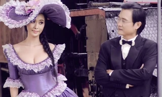 Vợ chồng Lê Kiều Như khoe ảnh cưới phong cách cổ điển