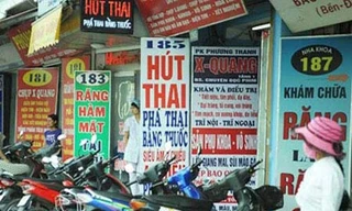 Kinh hoàng phá thai to tuổi vị thành niên