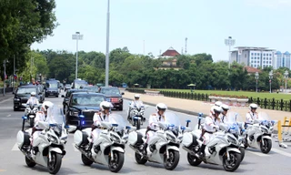 Hoàn thành nhiệm vụ đảm bảo tuyệt đối an toàn đoàn Tổng thống Nga Putin thăm Việt Nam