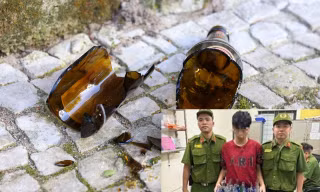 Hẹn bạn mang vỏ chai thủy tinh để ném người đi đường